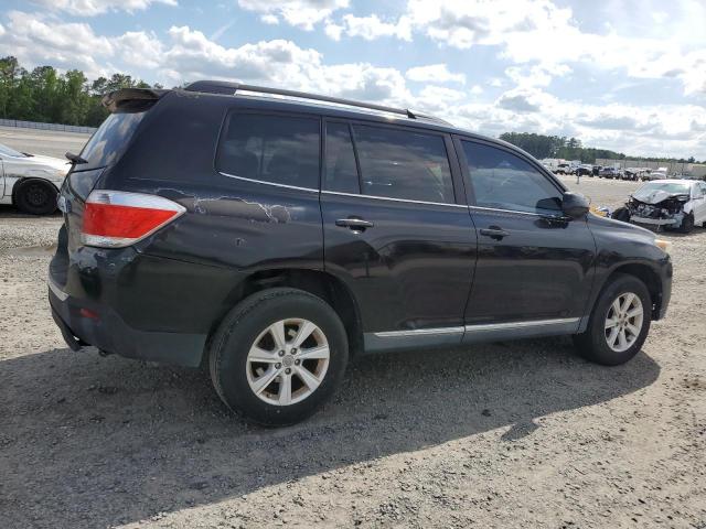  TOYOTA HIGHLANDER 2012 Черный