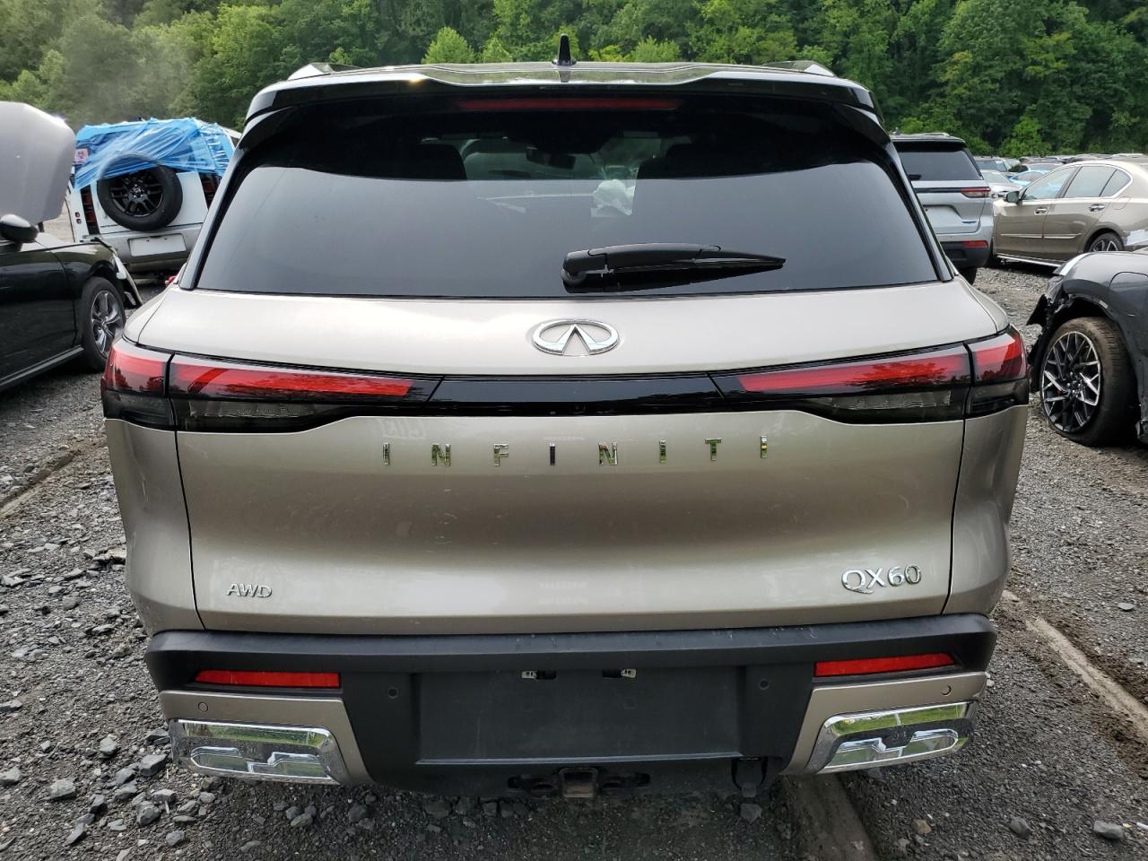 2022 Infiniti Qx60 Autograph VIN: 5N1DL1HU1NC342970 Lot: 58786795