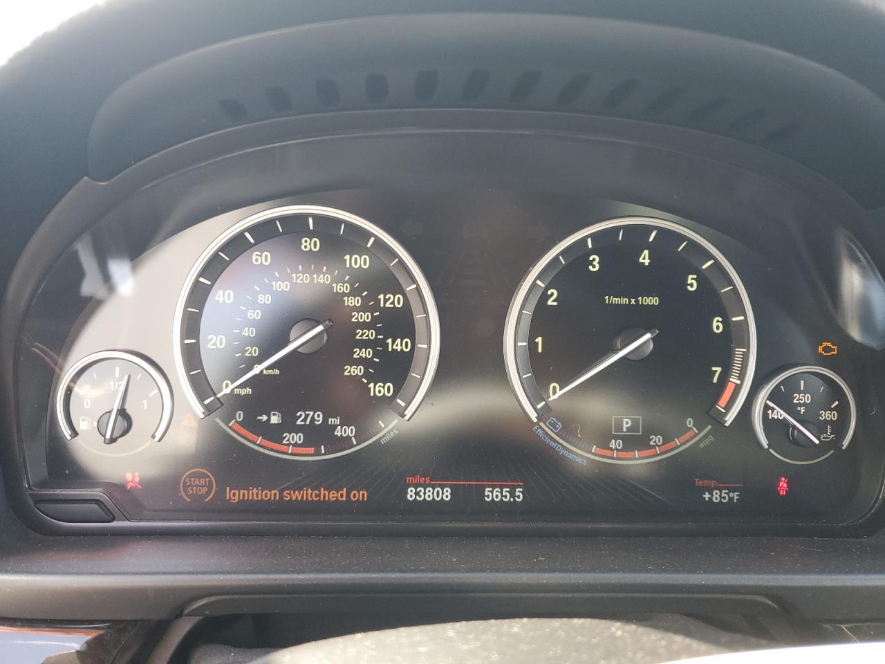 2014 BMW 535 Xi VIN: WBA5B3C59ED532644 Lot: 57474445