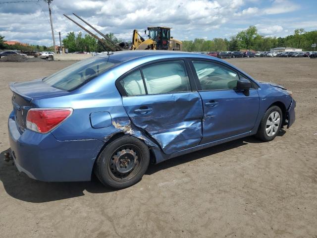 Sedans SUBARU IMPREZA 2015 Granatowy