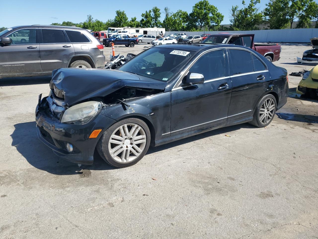 2009 Mercedes-Benz C 300 4Matic იყიდება Bridgeton-ში, MO - Front End