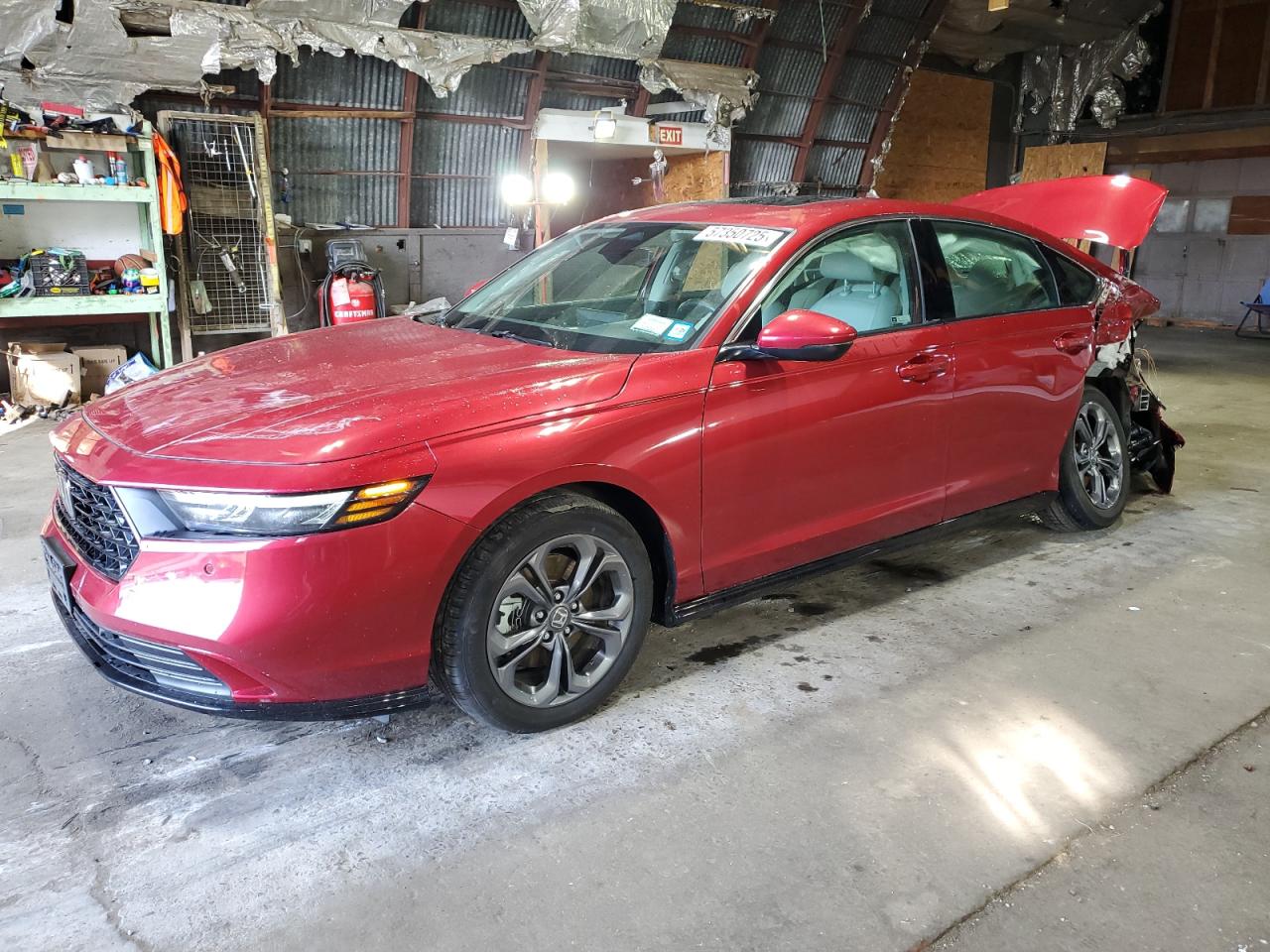 2024 Honda Accord Hybrid Exl na sprzedaż w Albany, NY - Rear End
