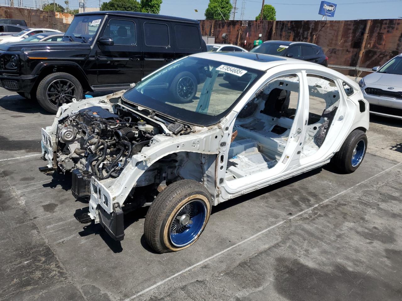 2018 Honda Civic Ex for Sale in Wilmington, CA - Stripped
