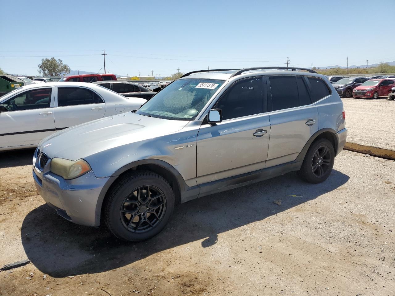 2006 Bmw X3 3.0I zu verkaufen in Tucson, AZ - Front End