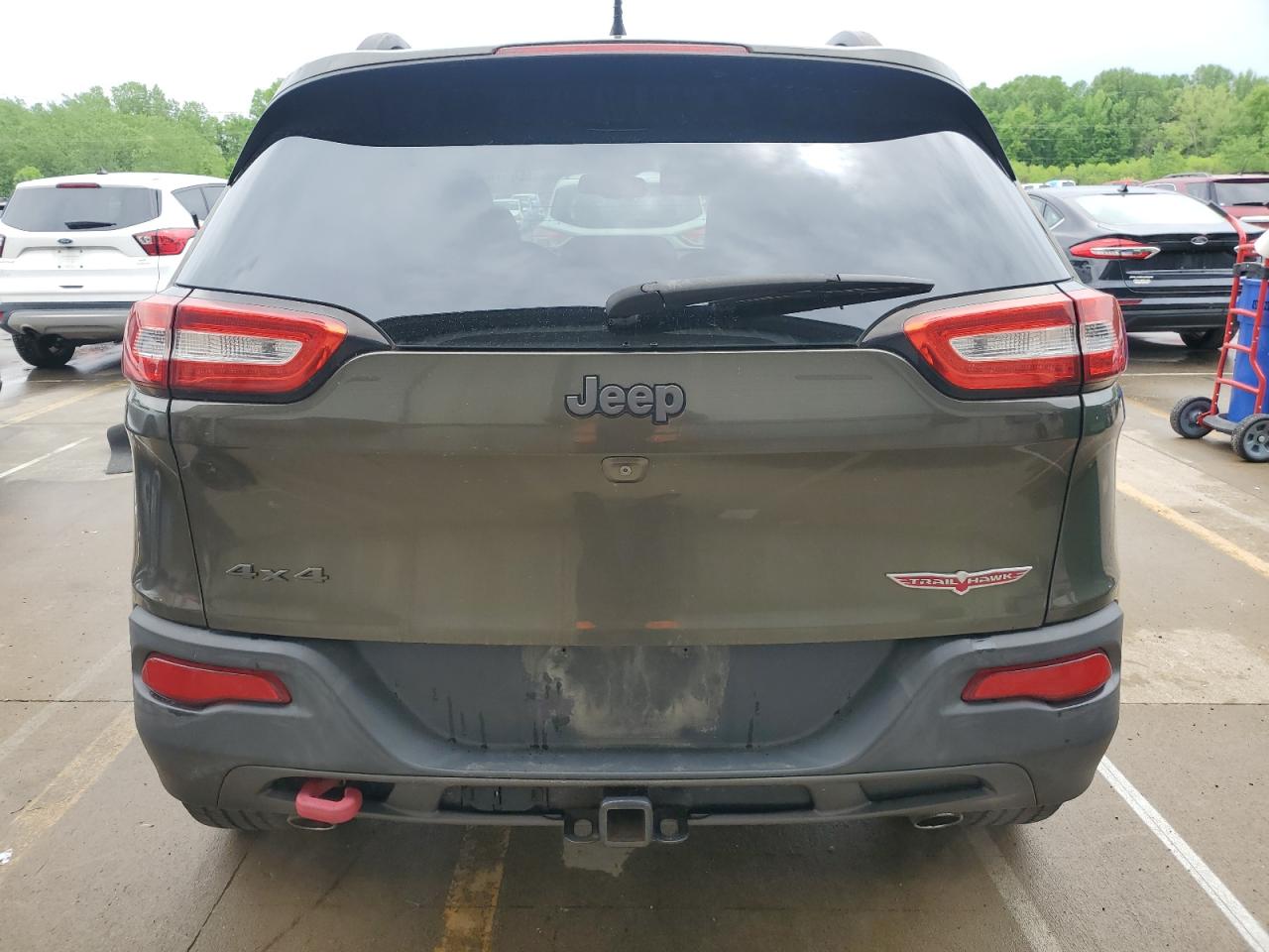 2015 Jeep Cherokee Trailhawk VIN: 1C4PJMBSXFW588030 Lot: 55057635