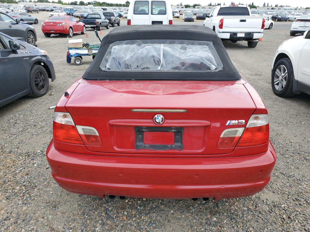 2003 BMW M3 VIN: WBSBR93433PK01753 Lot: 57169965