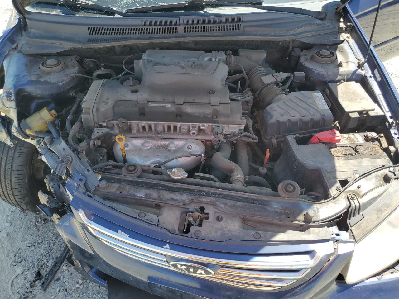 2007 Kia Spectra Ex VIN: KNAFE122175468118 Lot: 58008705