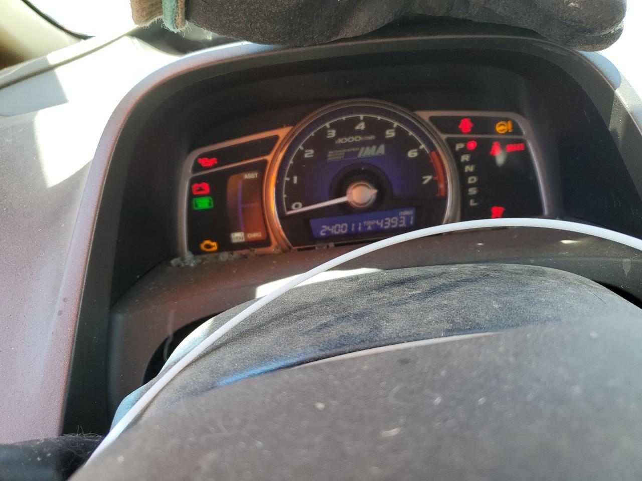 2007 Honda Civic Hybrid VIN: JHMFA36287S027977 Lot: 57134775