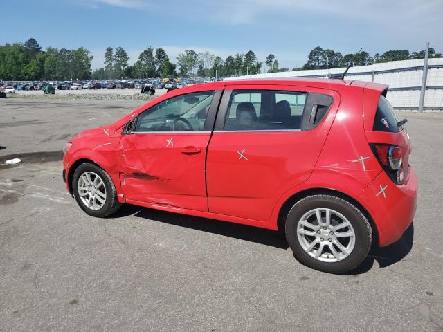  CHEVROLET SONIC 2014 Красный