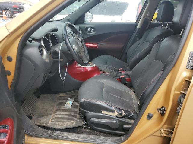  NISSAN JUKE 2013 Золотой