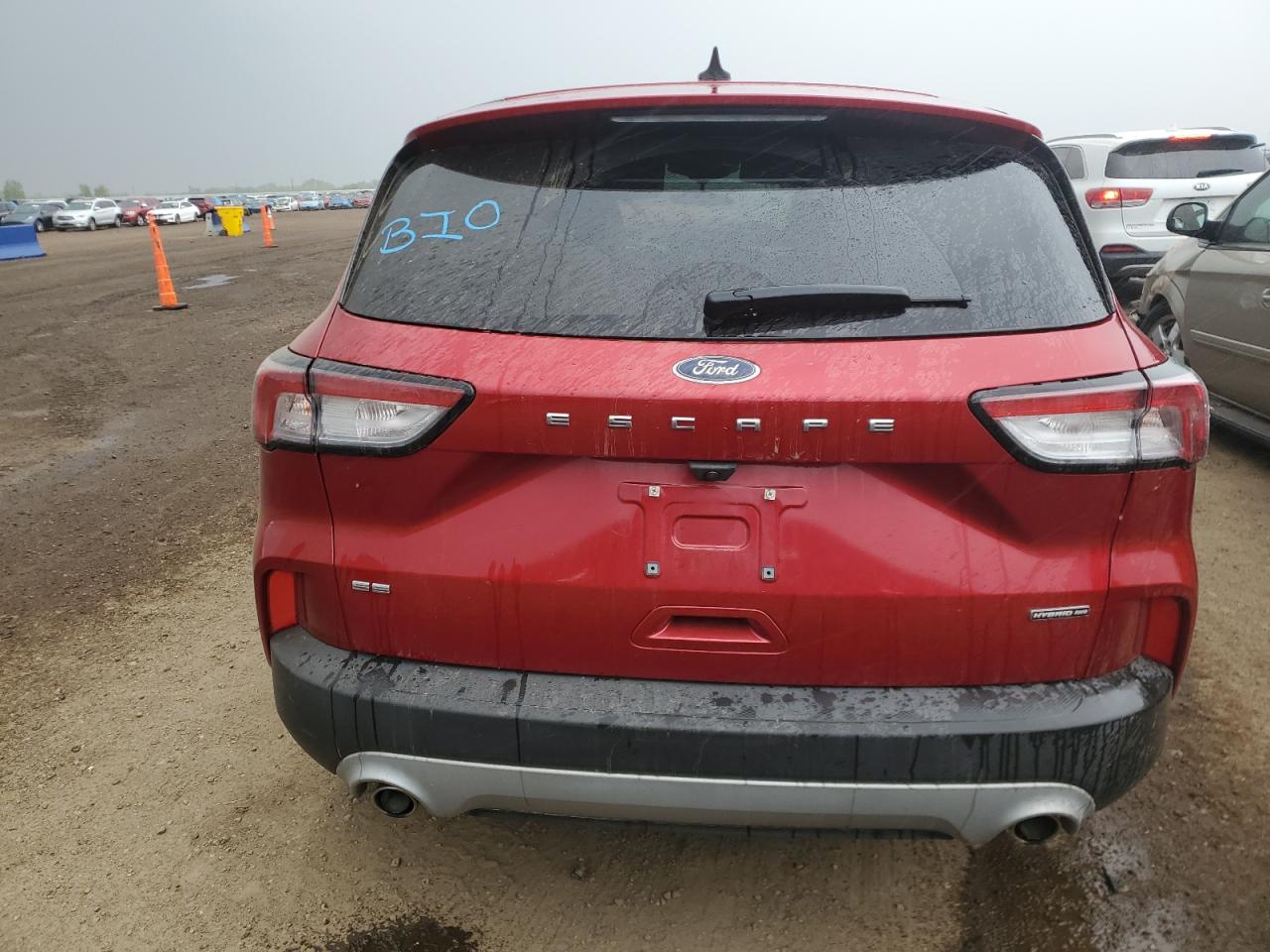 2022 Ford Escape Se VIN: 1FMCU9BZ7NUA31937 Lot: 57057495