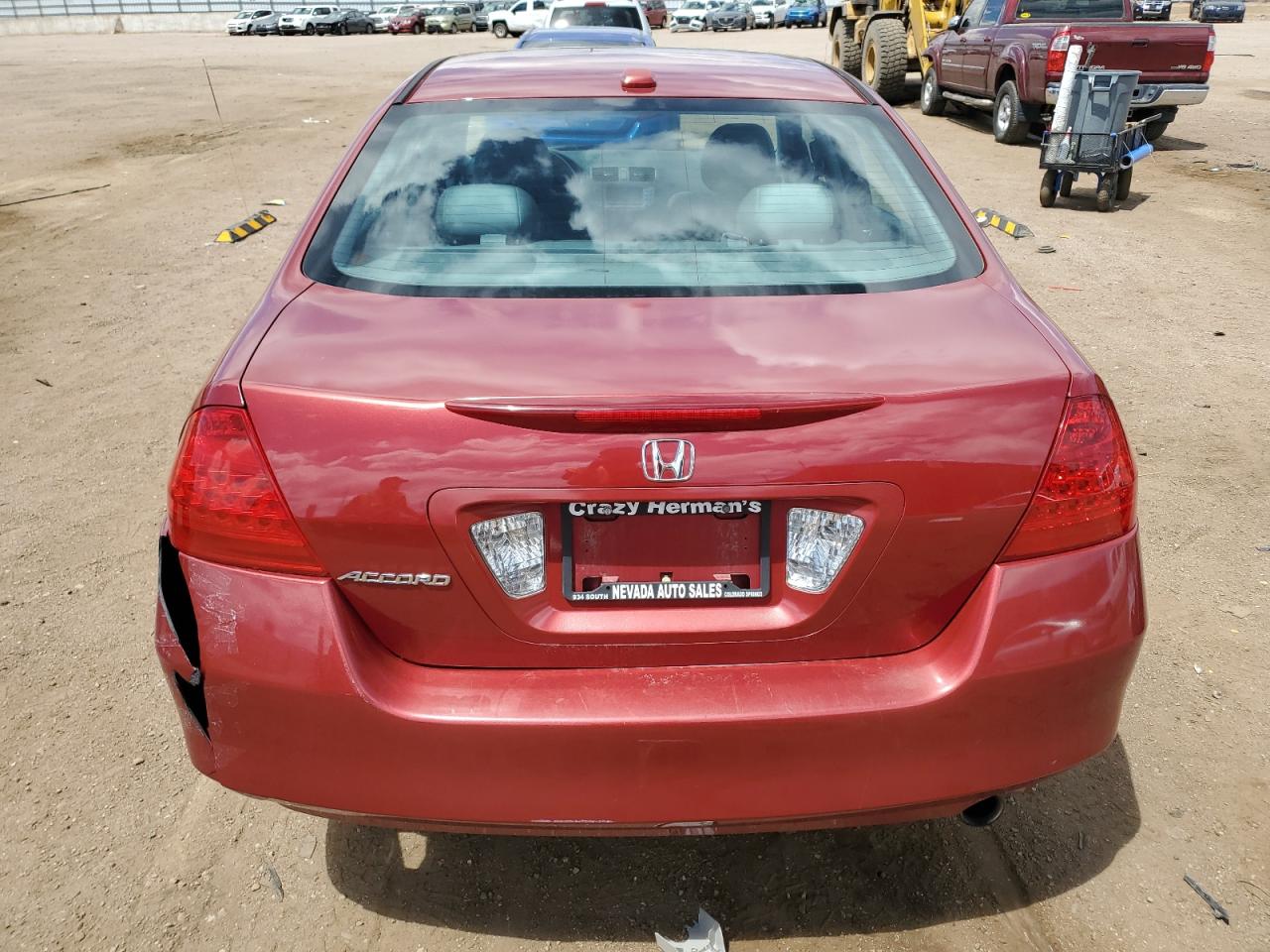 2007 Honda Accord Ex VIN: 1HGCM56807A166407 Lot: 57778495