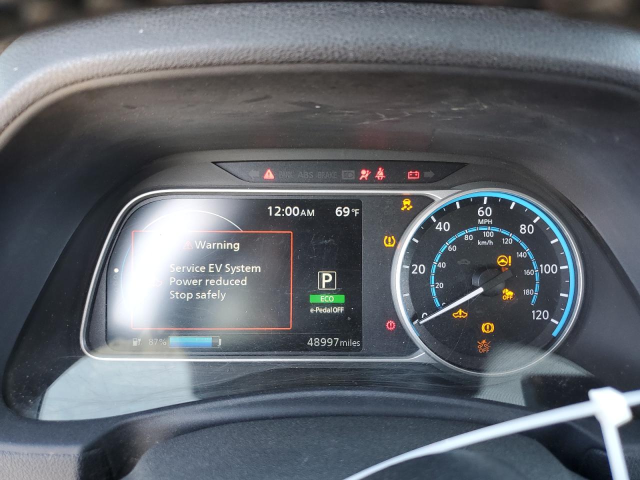 2019 Nissan Leaf S Plus VIN: 1N4BZ1CP5KC309094 Lot: 55866395