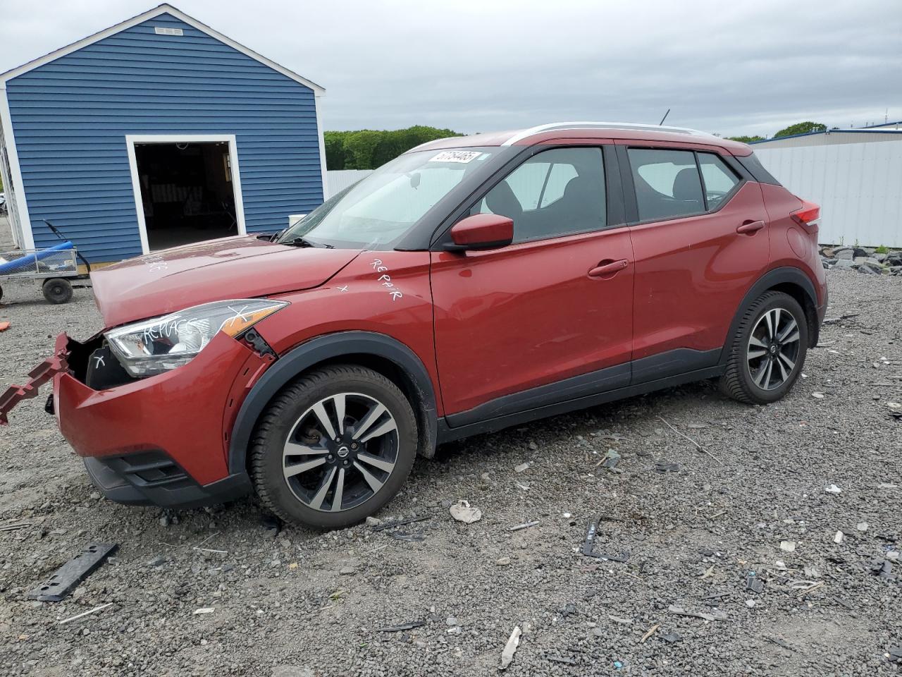 2019 Nissan Kicks S 1.6L იყიდება Assonet-ში, MA - Front End