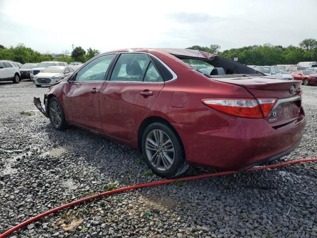  TOYOTA CAMRY 2015 Red