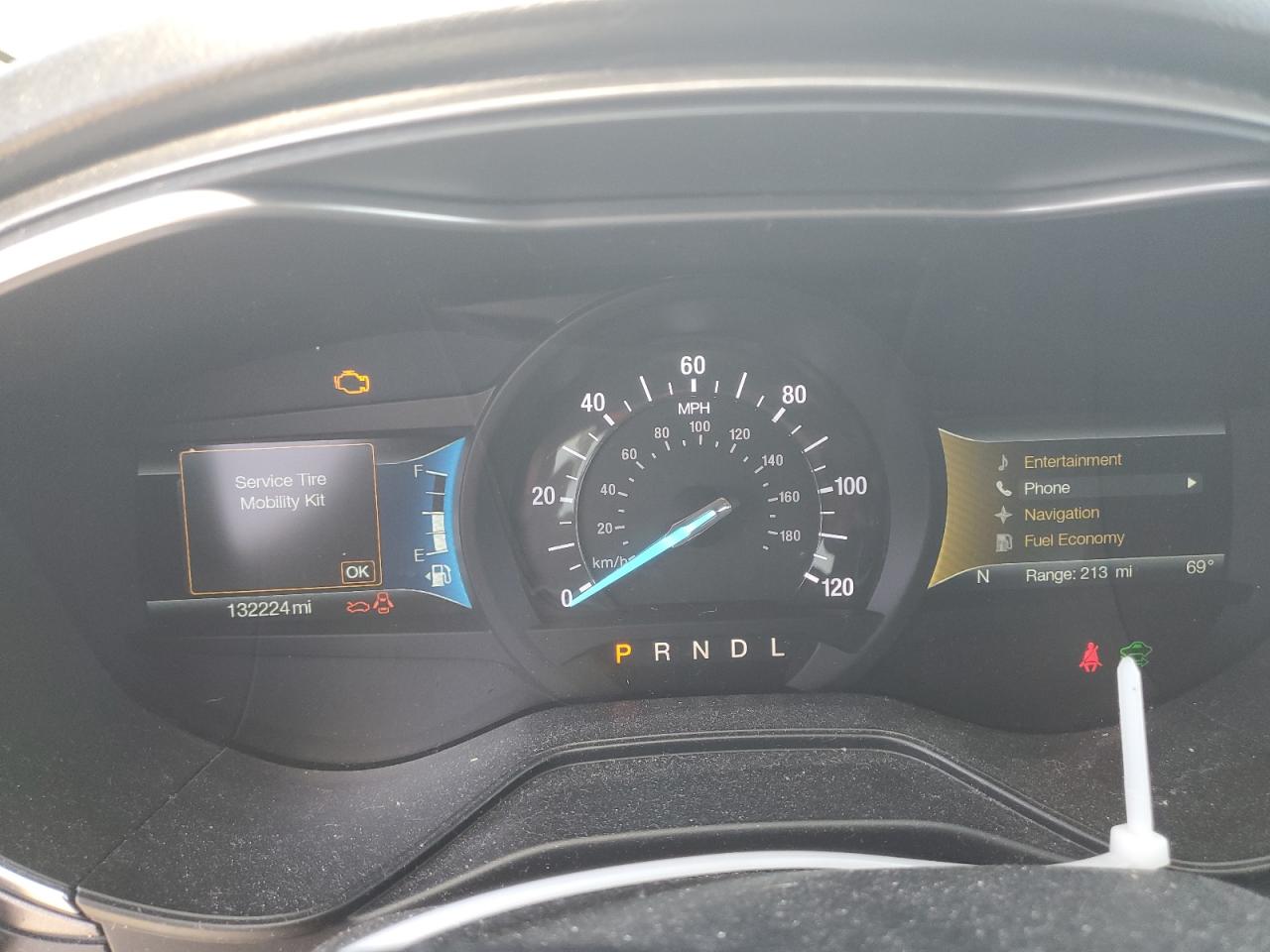 2019 Ford Fusion Se VIN: 3FA6P0LU1KR124873 Lot: 57161255