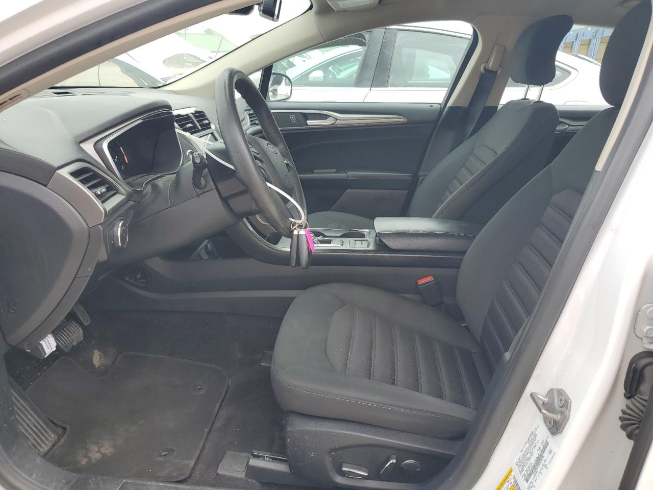 2019 Ford Fusion Se VIN: 3FA6P0LU9KR124796 Lot: 55085145