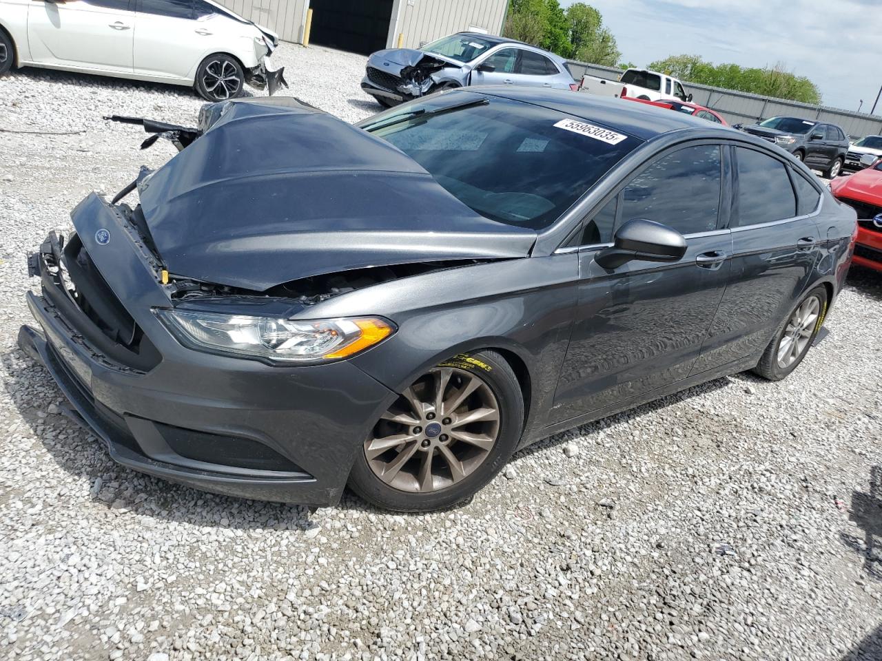 2017 Ford Fusion Se zu verkaufen in Lawrenceburg, KY - Front End