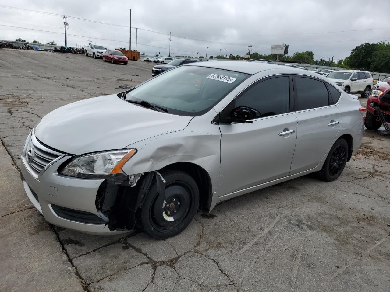 2015 Nissan Sentra S for Sale in Oklahoma City, OK - Front End