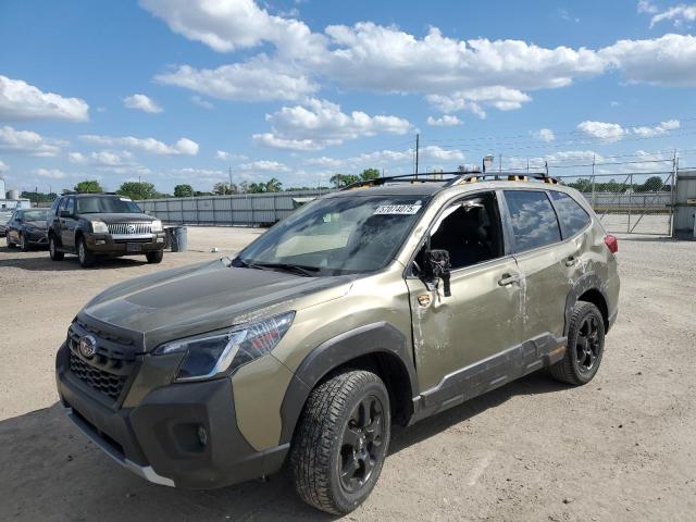  SUBARU FORESTER 2022 Зеленый