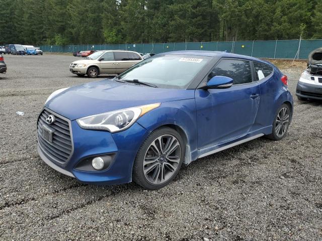  HYUNDAI VELOSTER 2016 Granatowy