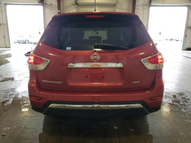  NISSAN PATHFINDER 2013 Червоний