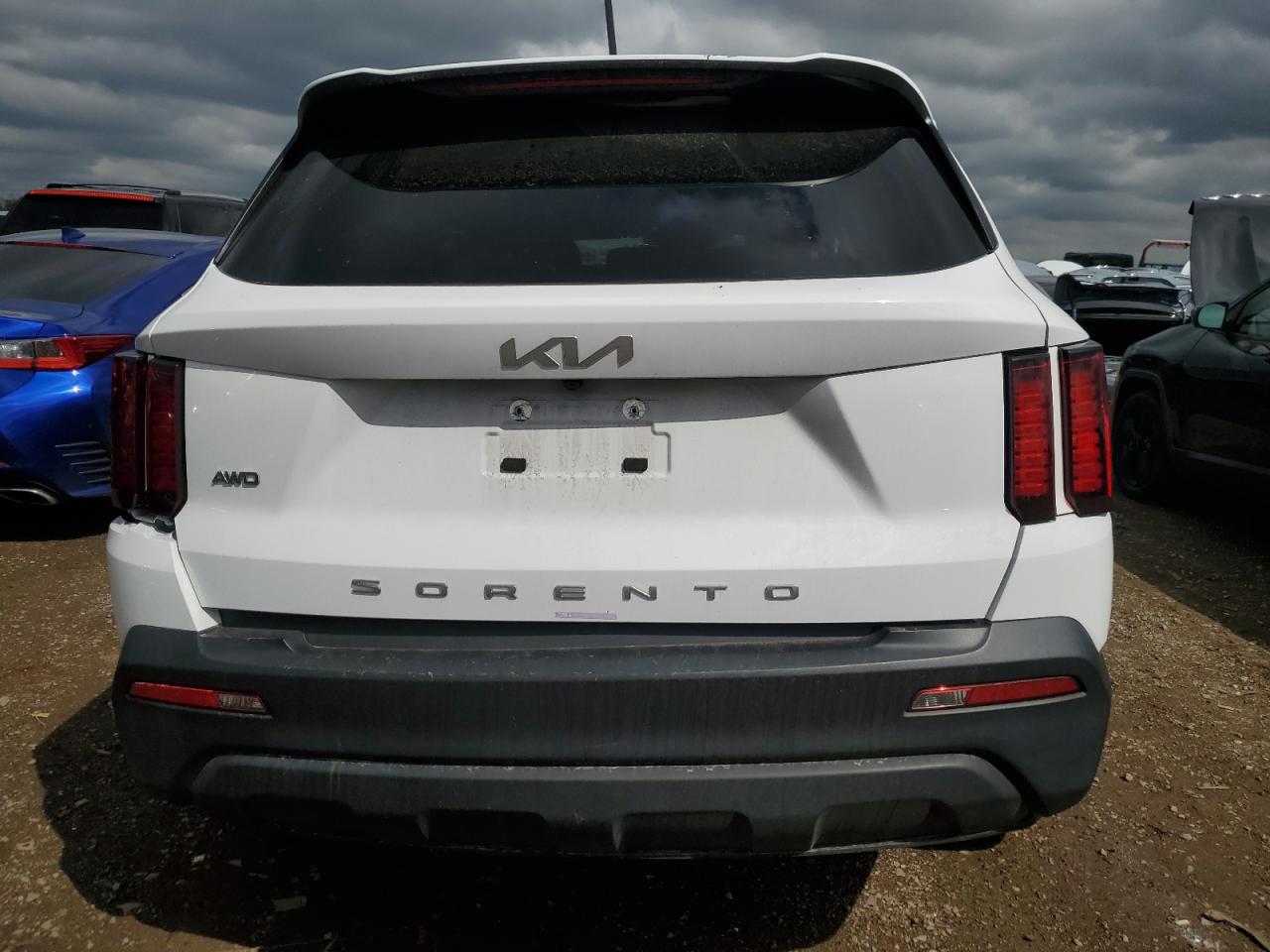 2022 Kia Sorento Lx VIN: 5XYRGDLC4NG097947 Lot: 55227485