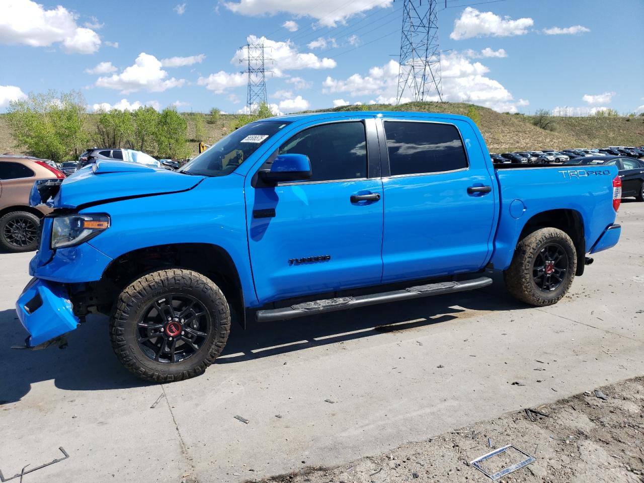 2019 Toyota Tundra Crewmax Sr5 продається в Littleton, CO - Front End