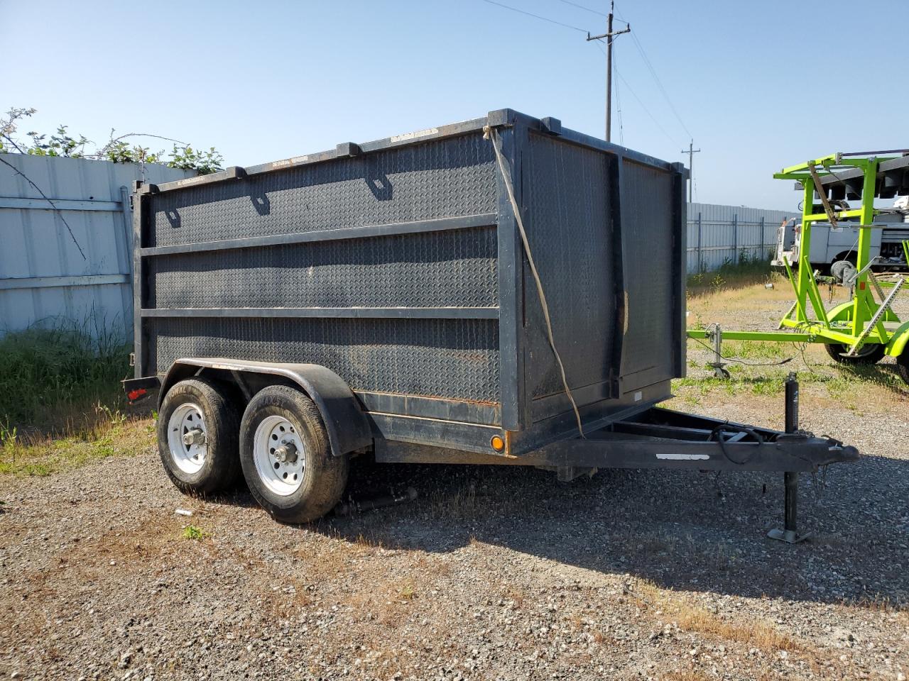 2018 Tru-Weld Dump Trailer იყიდება American Canyon-ში, CA - Undercarriage