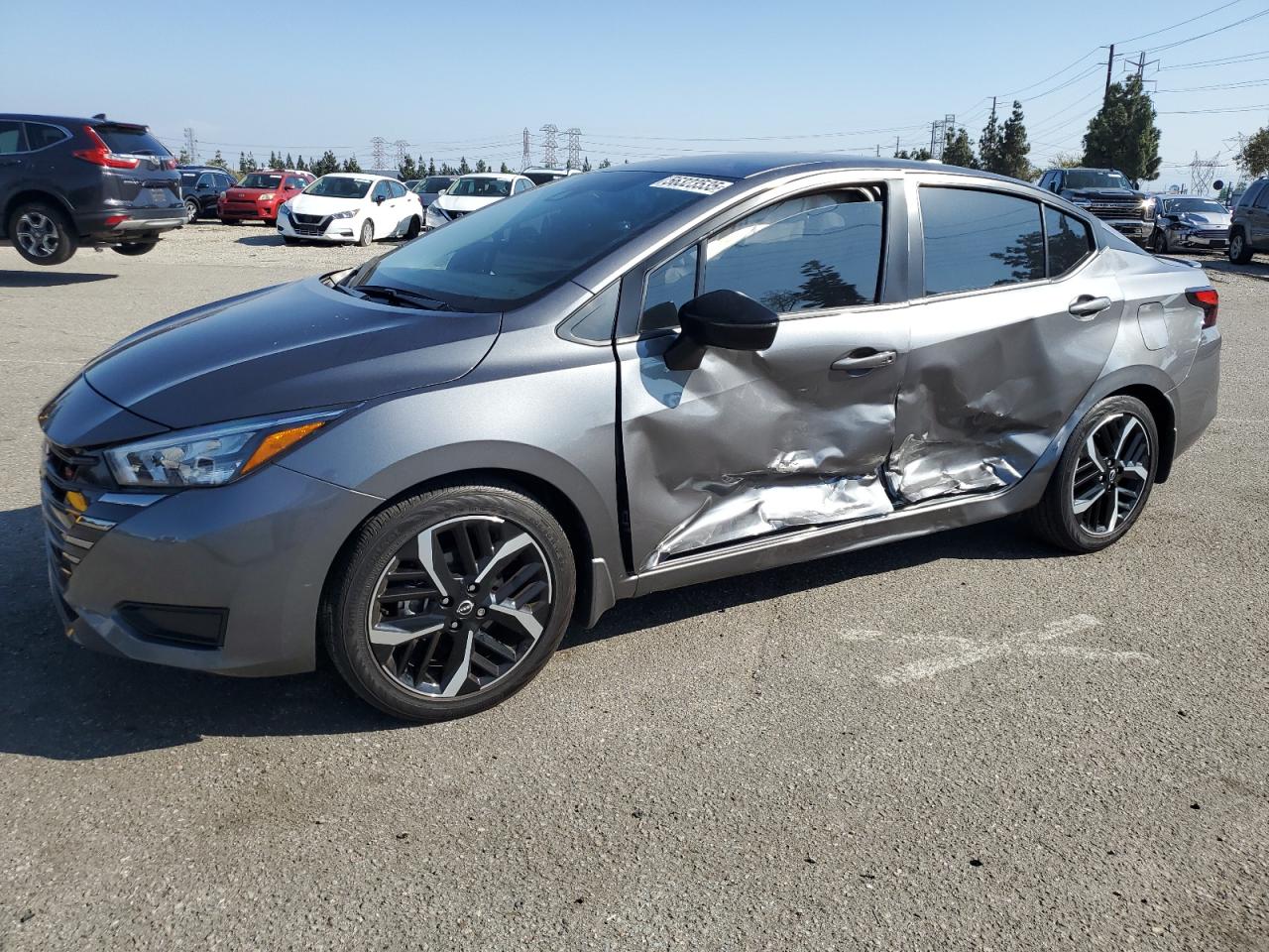 2024 Nissan Versa Sr продається в Rancho Cucamonga, CA - Side