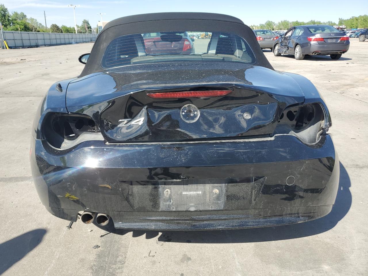 2007 BMW Z4 3.0 VIN: 4USBU33567LW71567 Lot: 56680695