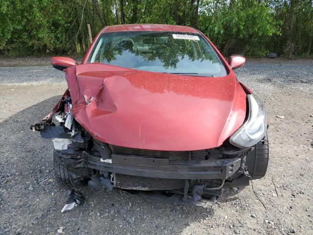  HYUNDAI ELANTRA 2016 Red