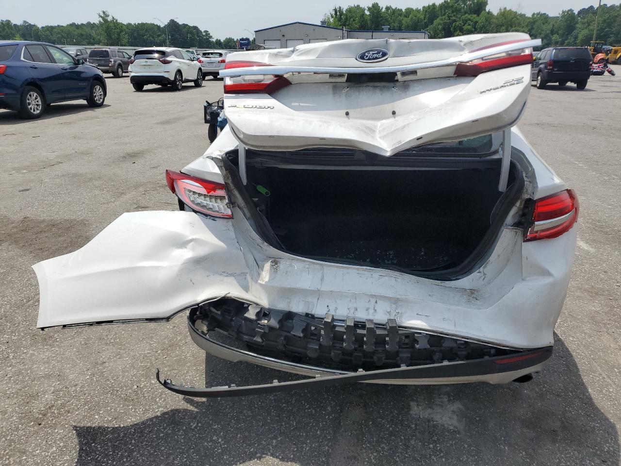 2017 Ford Fusion Se Hybrid VIN: 3FA6P0LU6HR404765 Lot: 57237315