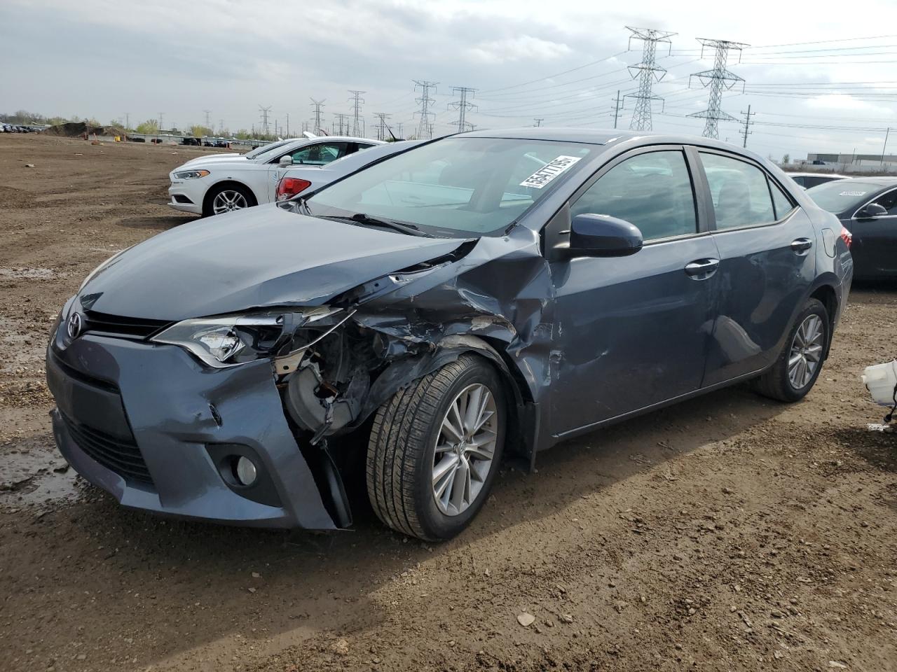 2014 Toyota Corolla L на продаже в Elgin, IL - Front End