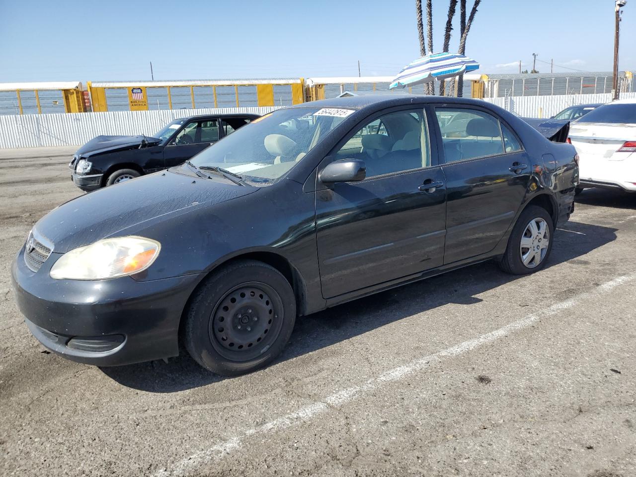 2008 Toyota Corolla Ce en Venta en Van Nuys, CA - Rear End