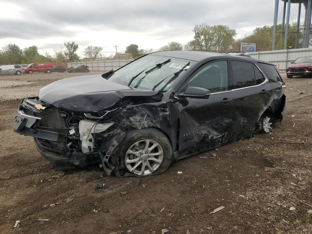 2019 Chevrolet Equinox Lt продається в Chicago Heights, IL - All Over