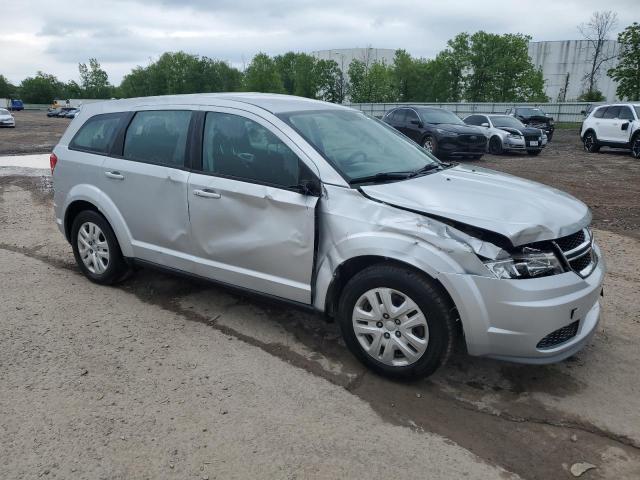  DODGE JOURNEY 2014 Серебристый