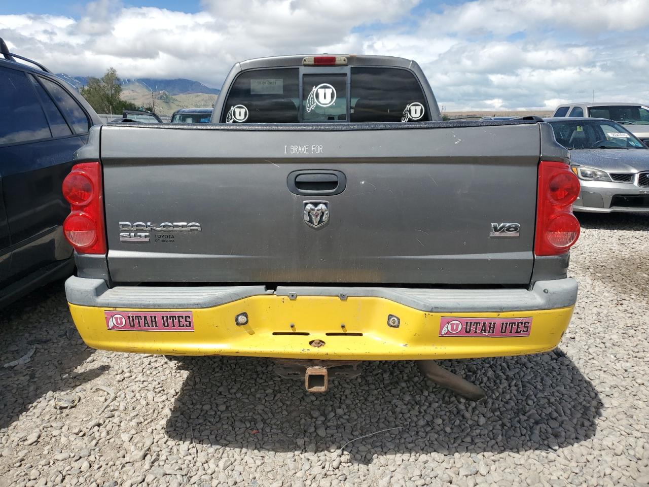 2007 Dodge Dakota Quad Slt VIN: 1D7HW48J47S162496 Lot: 56791495