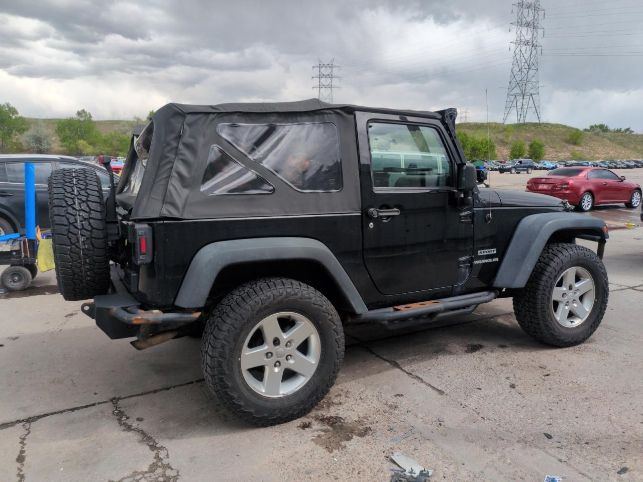 2010 Jeep Wrangler Sport VIN: 1J4AA2D14AL157363 Lot: 56992495