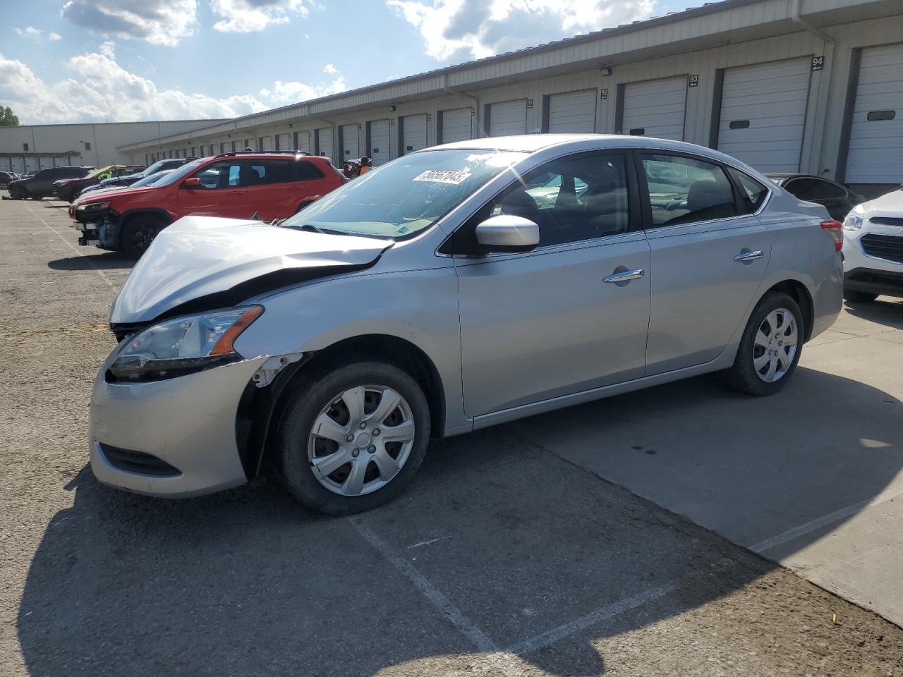 2015 Nissan Sentra S на продаже в Louisville, KY - Front End