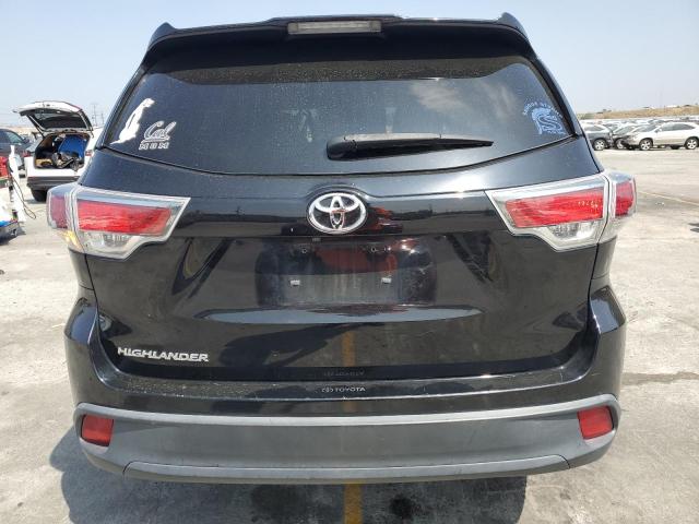  TOYOTA HIGHLANDER 2016 Czarny