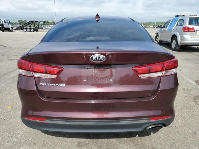  KIA OPTIMA 2017 Бордовый