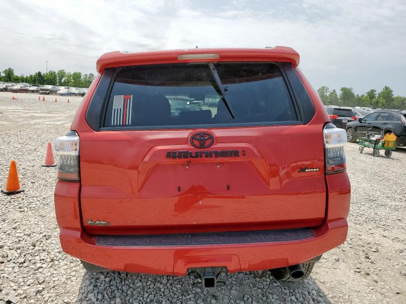  TOYOTA 4RUNNER 2022 Czerwony