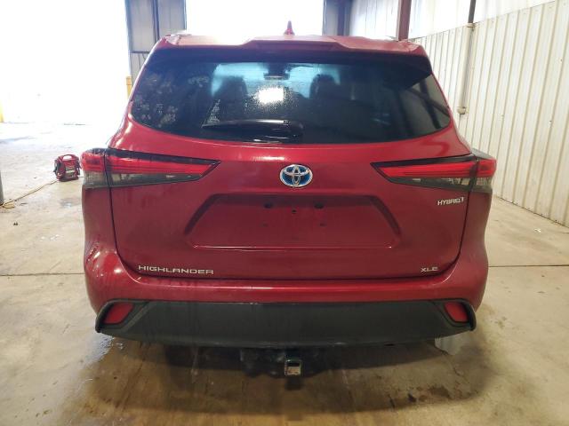  TOYOTA HIGHLANDER 2020 Red