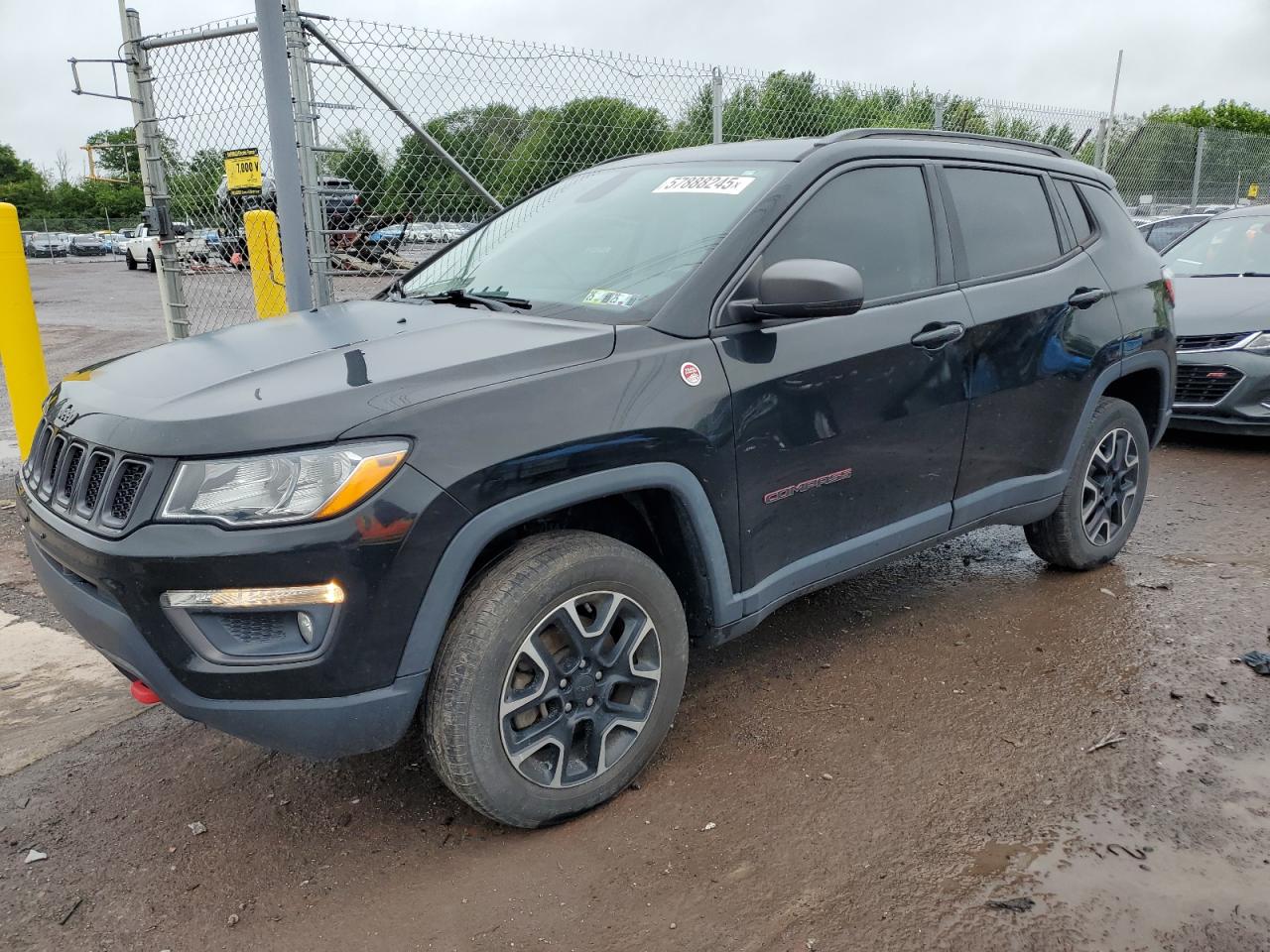 2020 Jeep Compass Trailhawk за продажба в Chalfont, PA - Side