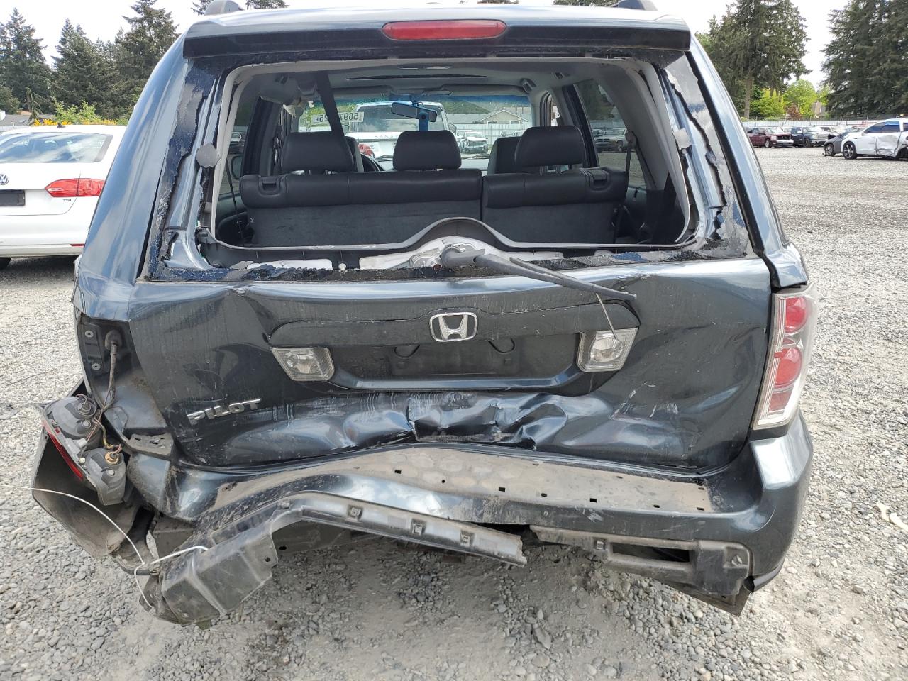 2006 Honda Pilot Ex VIN: 5FNYF28576B024206 Lot: 56974025
