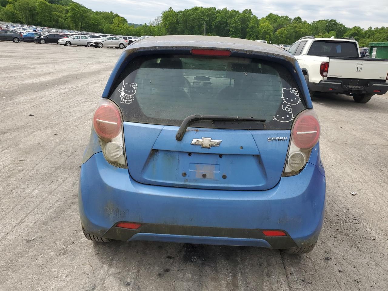 2013 Chevrolet Spark Ls VIN: KL8CB6S96DC516723 Lot: 57744495