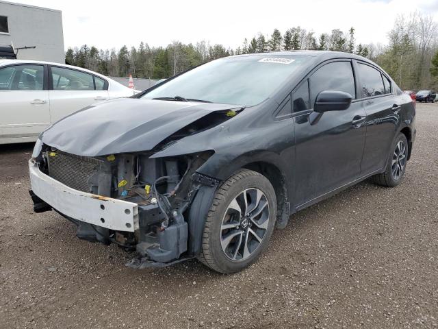2015 HONDA CIVIC LX for sale at Copart ON - COOKSTOWN