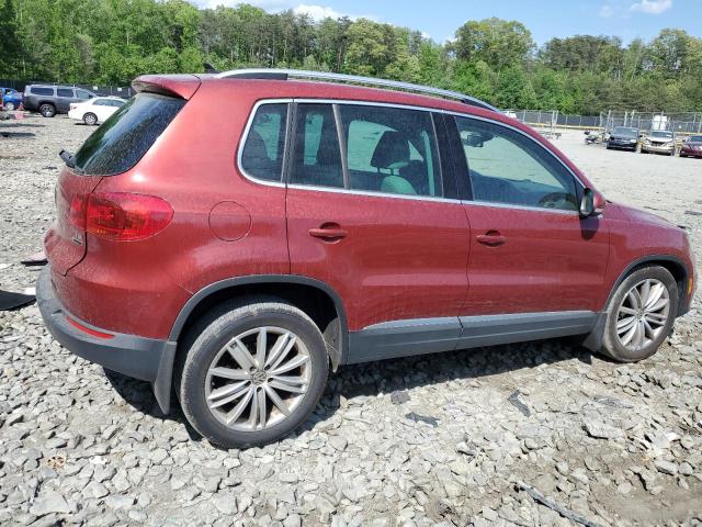  VOLKSWAGEN TIGUAN 2016 Burgundy