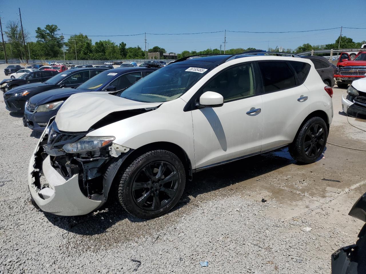 2014 Nissan Murano S продається в Lawrenceburg, KY - Front End